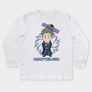 Log Horizon Chibi Cute Naotsugu Kids Long Sleeve T-Shirt